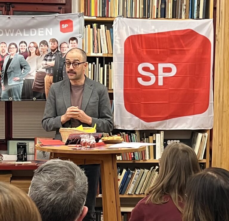 David Roth, Luzerner Nationalrat und Vizepräsident der SP Schweiz